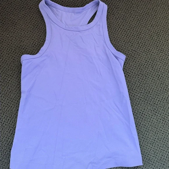Light purple Lululemon align Waist-length racerback tank top. - Picture 2 of 3